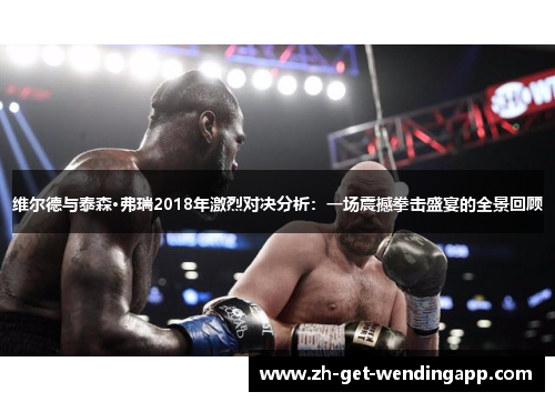 维尔德与泰森·弗瑞2018年激烈对决分析：一场震撼拳击盛宴的全景回顾