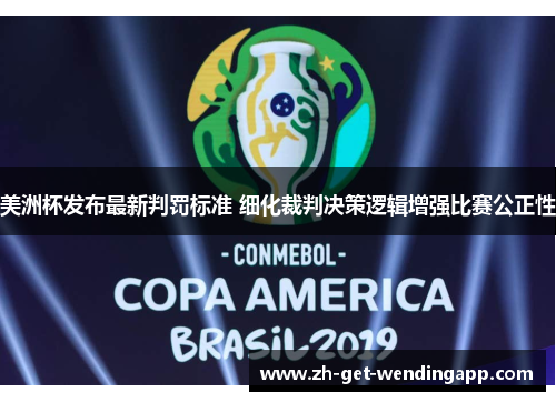 美洲杯发布最新判罚标准 细化裁判决策逻辑增强比赛公正性